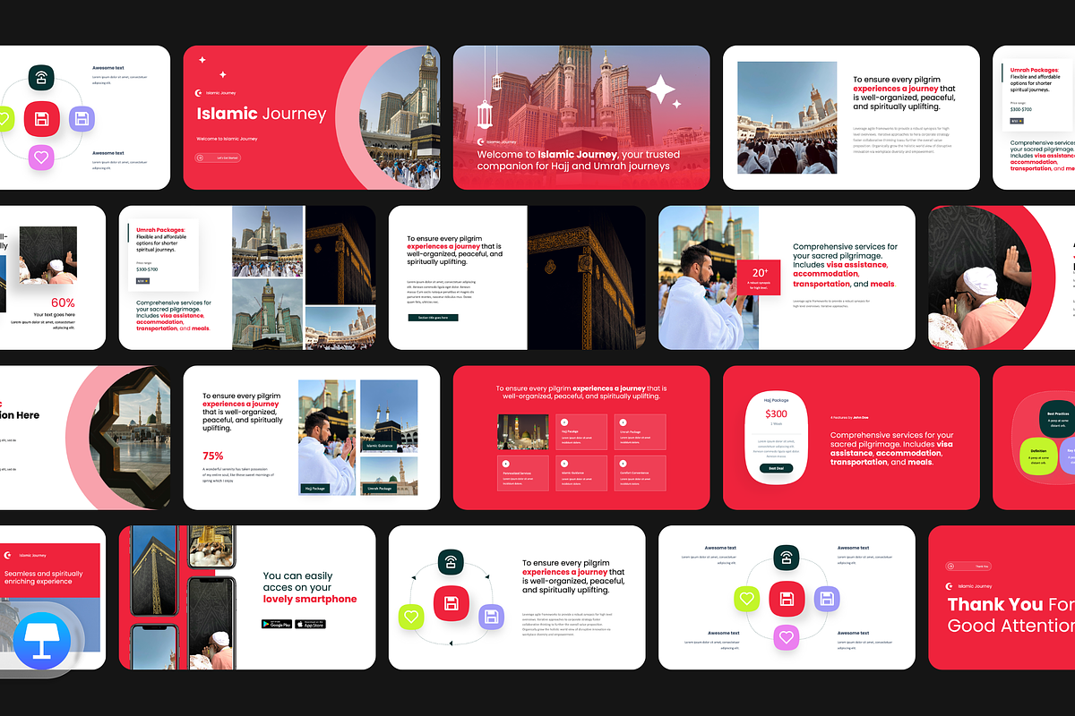 Hajj - Islamic Journey Presentation, a Presentation Template by Hammad Arif