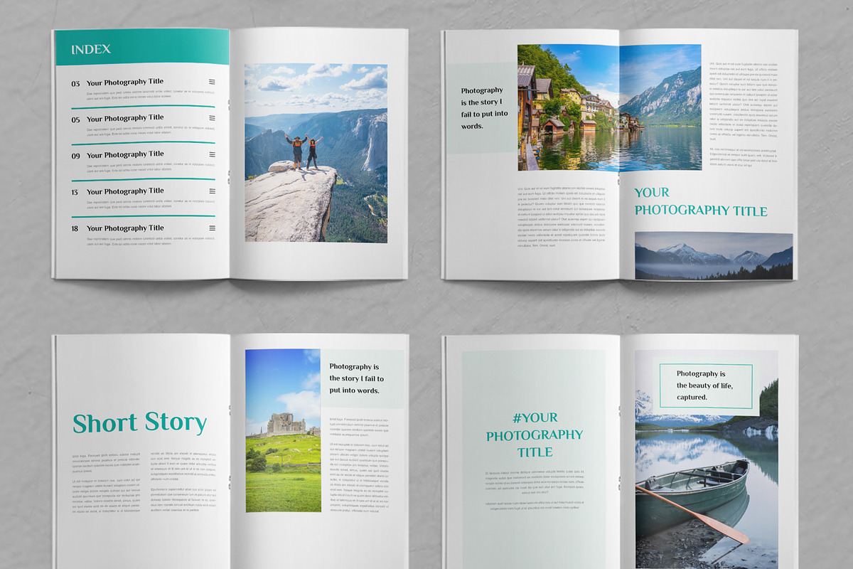 Photography Magazine, a Magazine Template by ContestDesign (Photo 3 of 4)