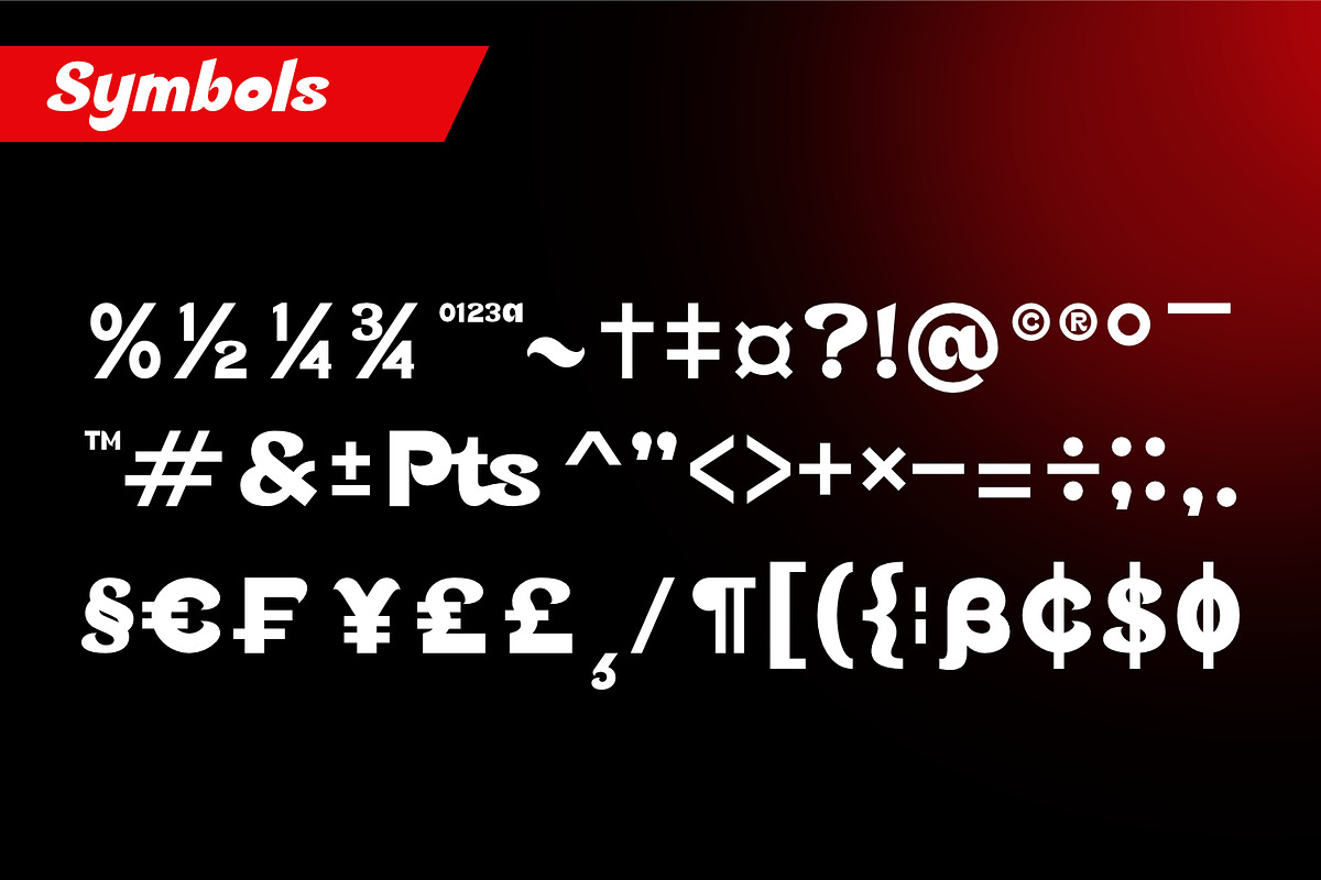 Mustreal - Modern Display Font, a Sans Serif Font by Rishsketch (Photo 13 of 14)
