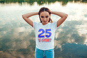 25 T-Shirts Mock-Up (Part 1), a Shirt Mockup by Freeman Studio (Thumbnail 15 of 30)