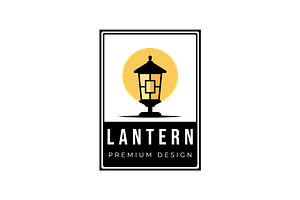garden lamp and yard light logo, a Graphic by Rizkaarishandy_shop
