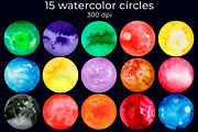 Watercolor brush stroke clipart, a Texture Illustration by AnastasiaWatercolor (Thumbnail 6 of 9)