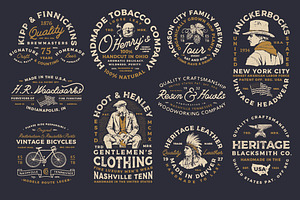 10 Vintage Americana Logos