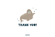 Cute Arctic Animals, a Pattern Graphic by Baranovska (Thumbnail 10 of 10)