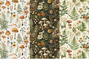 18 Woodland Flora Seamless Pattern, a Pattern Graphic by Inknfolly (Thumbnail 3 of 7)