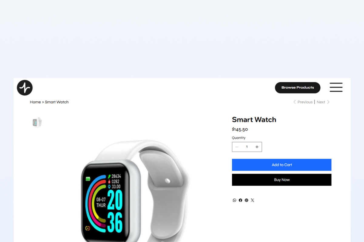 Smart Home Wix Studio Template, a Wix Template by DanBaronetti (Photo 6 of 6)