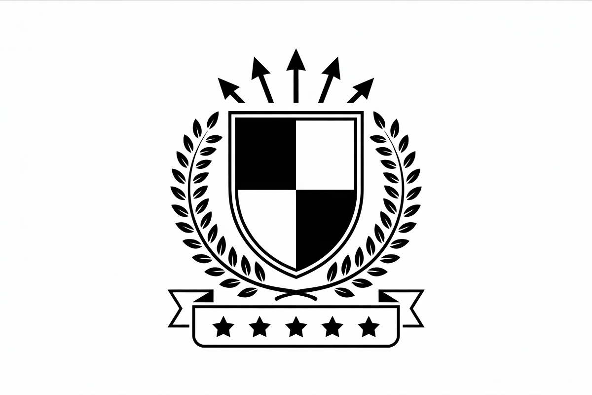 Royal Shield Logo Template Vector, an Illustration by Amazin_art (Photo 3 of 18)