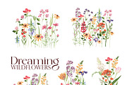 Dreaming Watercolor WILDFLOWER, a Decorative Illustration by Beigetime (Thumbnail 5 of 14)