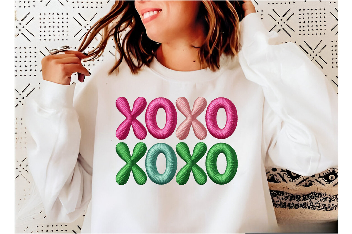 Valentine's Day Heart XOXO Png, XOXO, an Illustration by Designking (Photo 1 of 6)