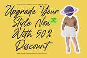 Chalontic Modern Handwritten Script, a Script Font by Letterena Studios Script (Thumbnail 17 of 20)