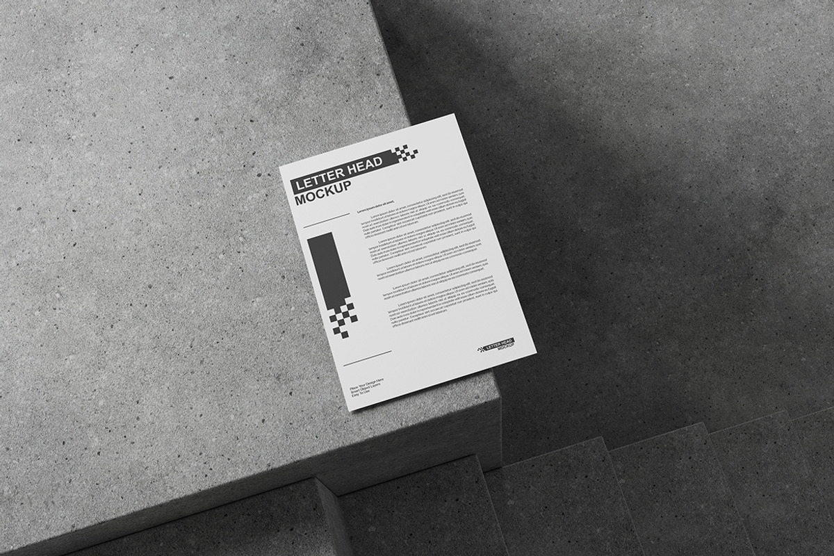 Letterhead Mockup, a Product Mockup by MrLetters (Photo 5 of 5)