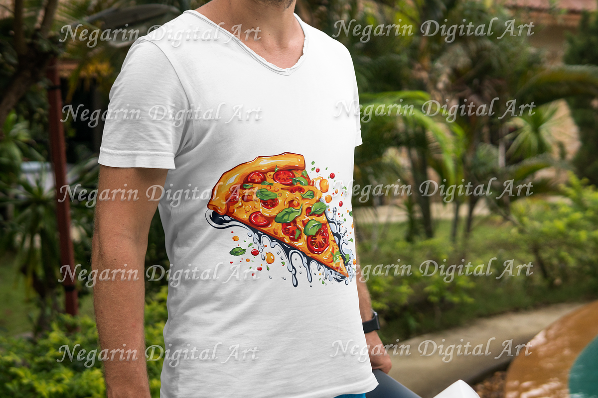 Watercolor Italian Food Clipart, an Object Graphic by Negarin Digital Art (Photo 7 of 8)