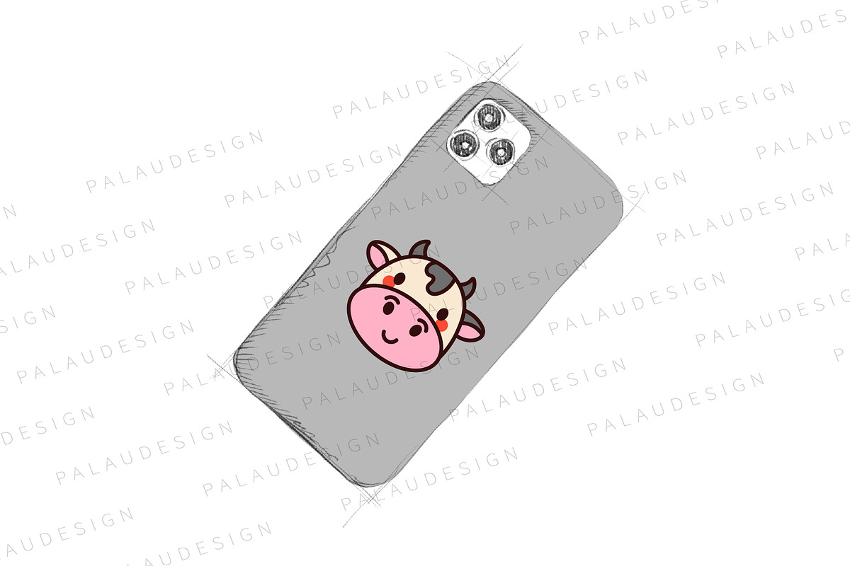 Cute Kawaii Animal Heads Characters, an Animal Illustration by Palau (Photo 2 of 12)