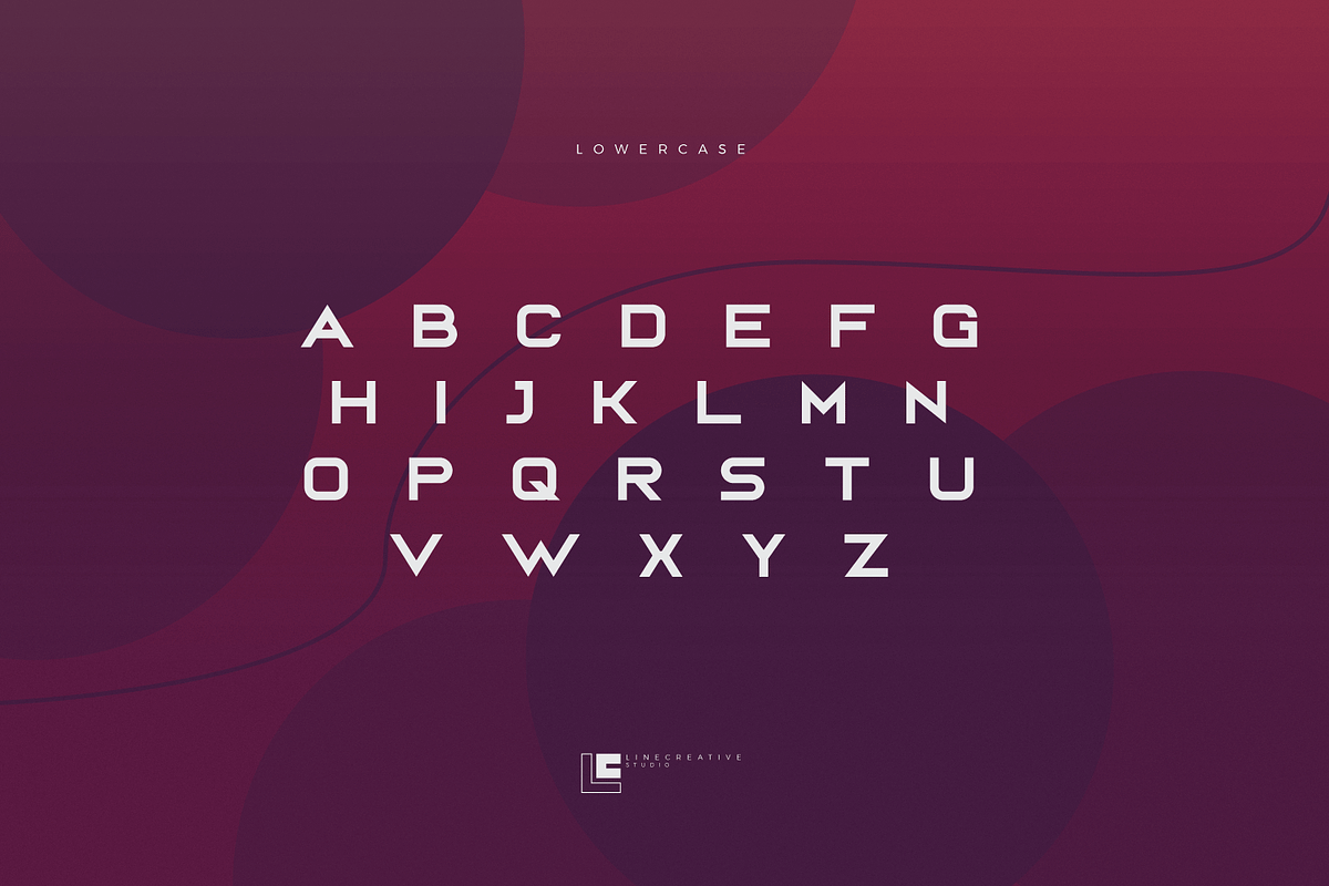 Bord - Futuristic Font preview 2