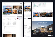 Urbanet - Real Estate Website, an UI Kit Template by peterdraw (Thumbnail 4 of 7)