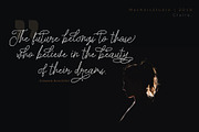 Claire Script, a Script Font by Masanis (Thumbnail 9 of 14)