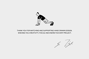 Sport People: Halftone Line Art, a Person Illustration by Veyla (Thumbnail 11 of 11)