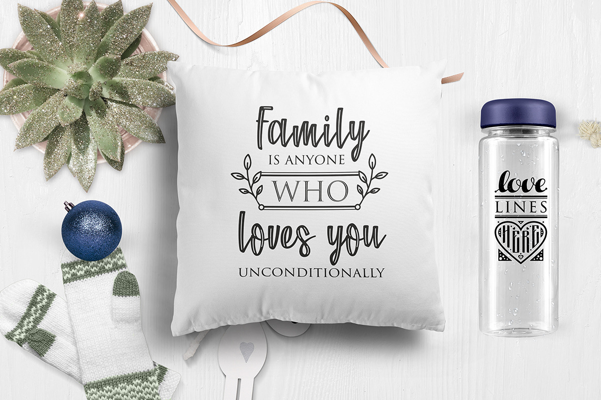 Family Quotes SVG cut files. Bundle, an Object Graphic by Zoya Miller (Photo 10 of 14)