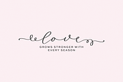 Wedding Season Script, a Script Font by Beck McCormick (Thumbnail 8 of 10)