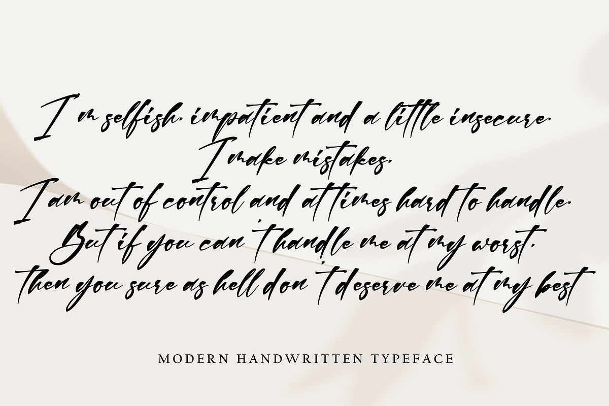 Keane Rubert, a Handwritten Font by HaKi Studio (Photo 3 of 5)
