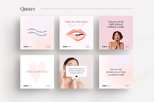 Canva Teeth Whitening Templates