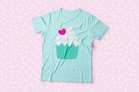 I Heart Cupcakes Dingbat Font preview 7