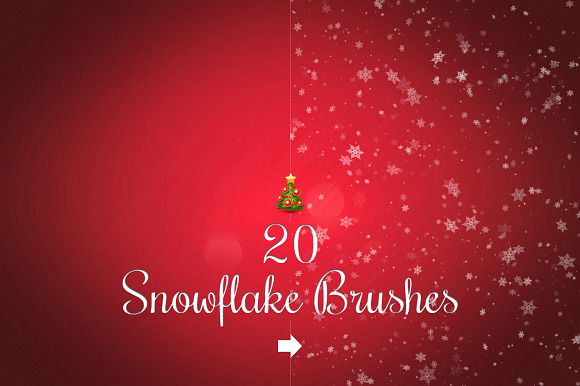 Snowflake brushes preview 5