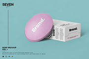 Hand Soap Box Mockup, an Advertising Mockup by Se٧enStudio (Thumbnail 1 of 2)