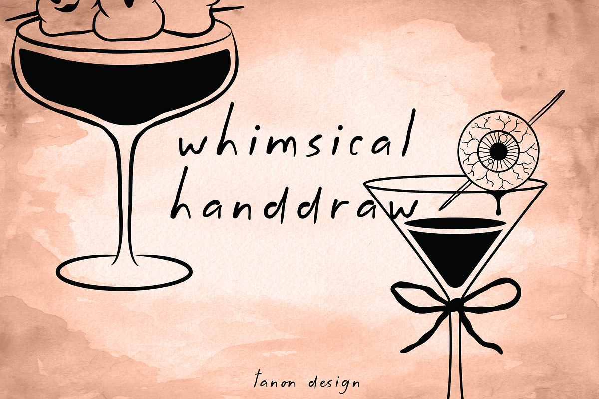 Whimsical Halloween Handdrawn SVG, an Object Graphic by Tanondesign (Photo 2 of 3)