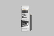 High Quality Pencils Box Mockup, a Packaging Mockup by AndikaGraphic (Thumbnail 2 of 6)