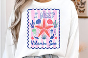 Summer Vacation Sublimation Design, an Illustration by Libby Wishes (Thumbnail 4 of 5)