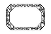 Polygon Frame & Label Bundle, an Illustration by Creativeshirt (Thumbnail 33 of 51)