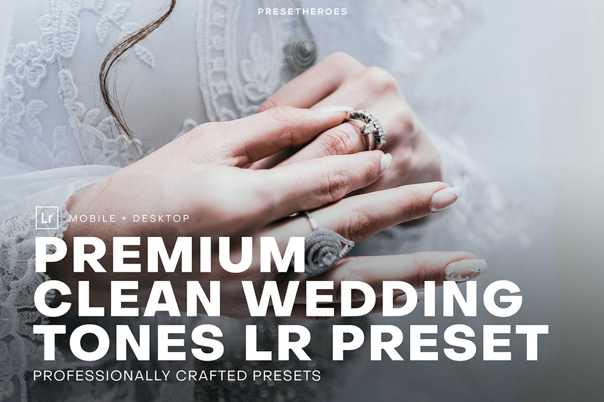 Clean Wedding Lightroom Preset, a Plug-in Add-On by PresetHeroes (Photo 1 of 5)