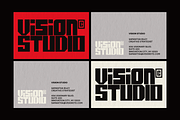 Arvenadora - Blocky Display Font, a Sans Serif Font by Indotype Foundry (Thumbnail 7 of 10)