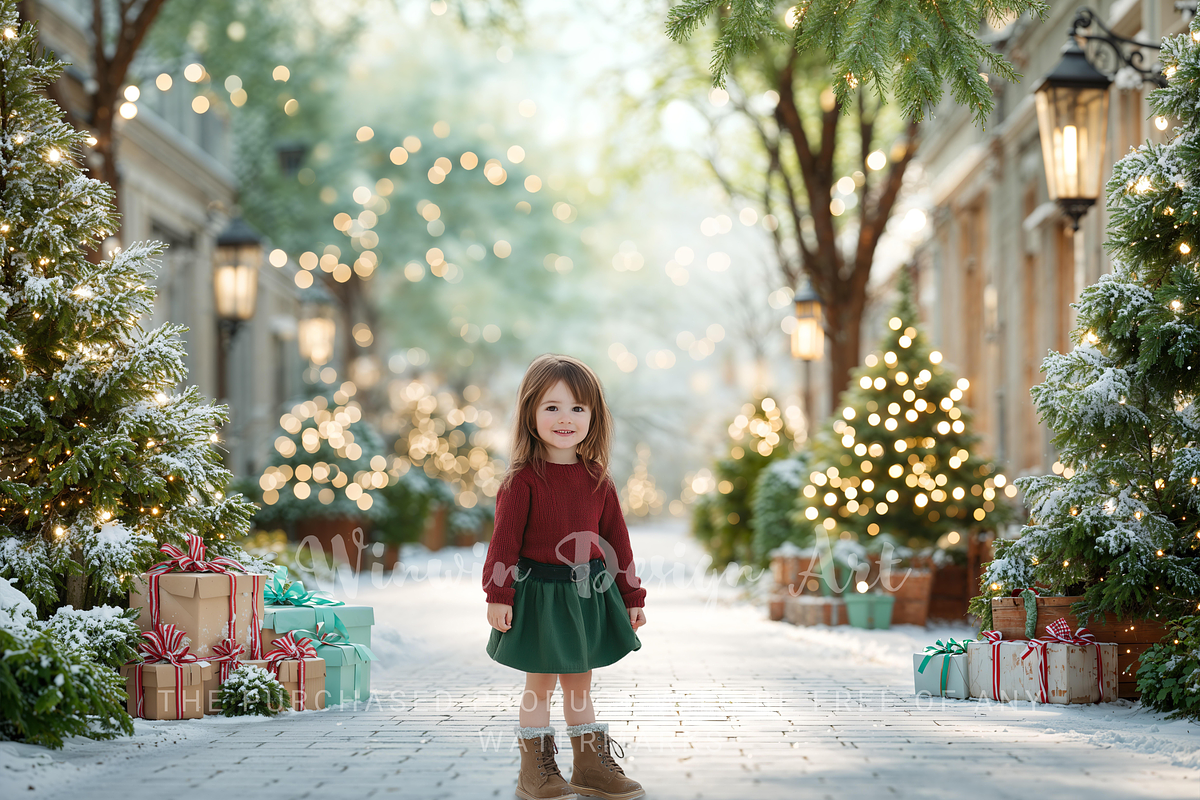 Pastel Presents and Christmas, a Background Photo by Winwin Design Art (Photo 2 of 9)