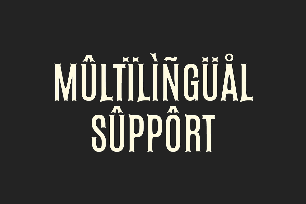 Rokun Metal Display Font, a Sans Serif Font by Maulana Creative (Photo 8 of 8)