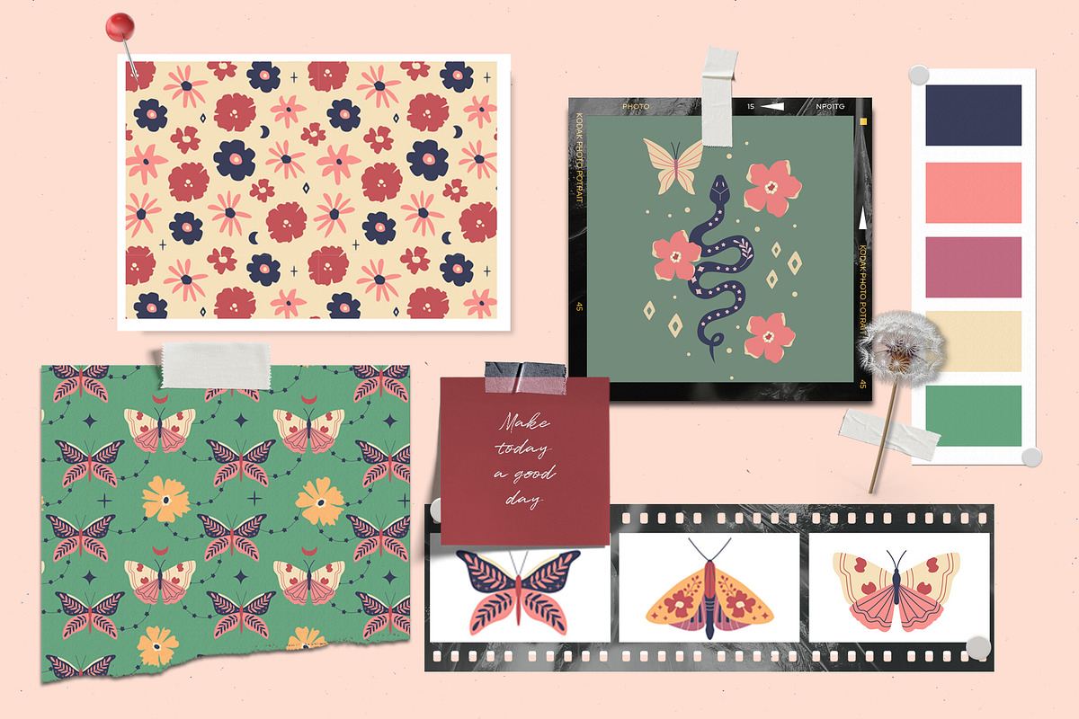 Mysterious Boho Clipart & posters, an Object Graphic by Sofico (Photo 3 of 26)