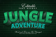 Jungle 3D Text Effect Style | EPS, a Layer Style Add-On by padilah_a (Thumbnail 1 of 2)