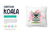 Cute cartoon koala. Tshirt, PNG., an Animal Illustration by KENO Mascots (Thumbnail 7 of 8)