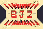 Saxoswings - Jazzy Geometric Font, a Sans Serif Font by riff.type (Thumbnail 9 of 10)