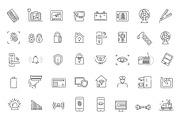 Technologies Vector Outline Icons, an Outline Icon by Tettygreen (Thumbnail 4 of 5)
