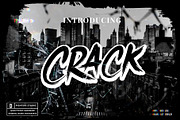 Crack brush font, a Blackletter Font by dansdesign (Thumbnail 1 of 6)
