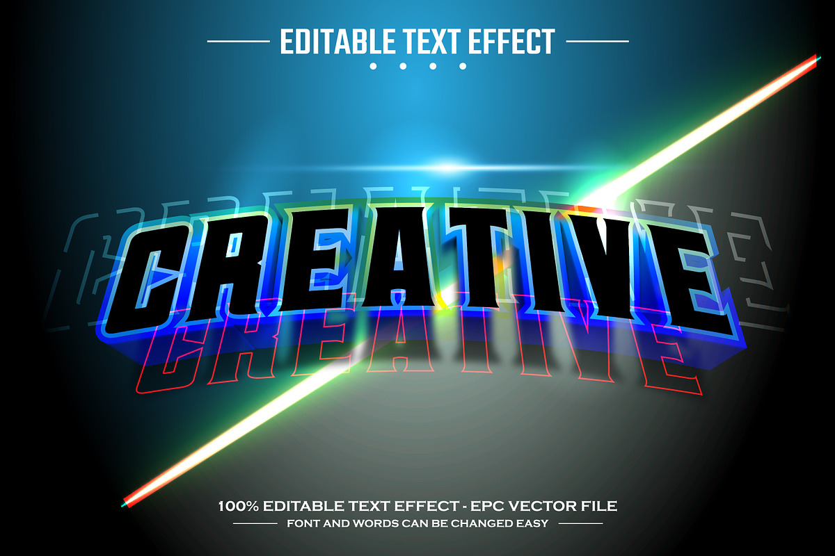 Ultras 3D editable text effect, a Layer Style Add-On by nicemorning (Photo 3 of 3)