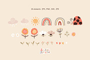 Rainbow ladybug patterns collection, a Pattern Graphic by Svitlana Kharchuk (Thumbnail 3 of 11)