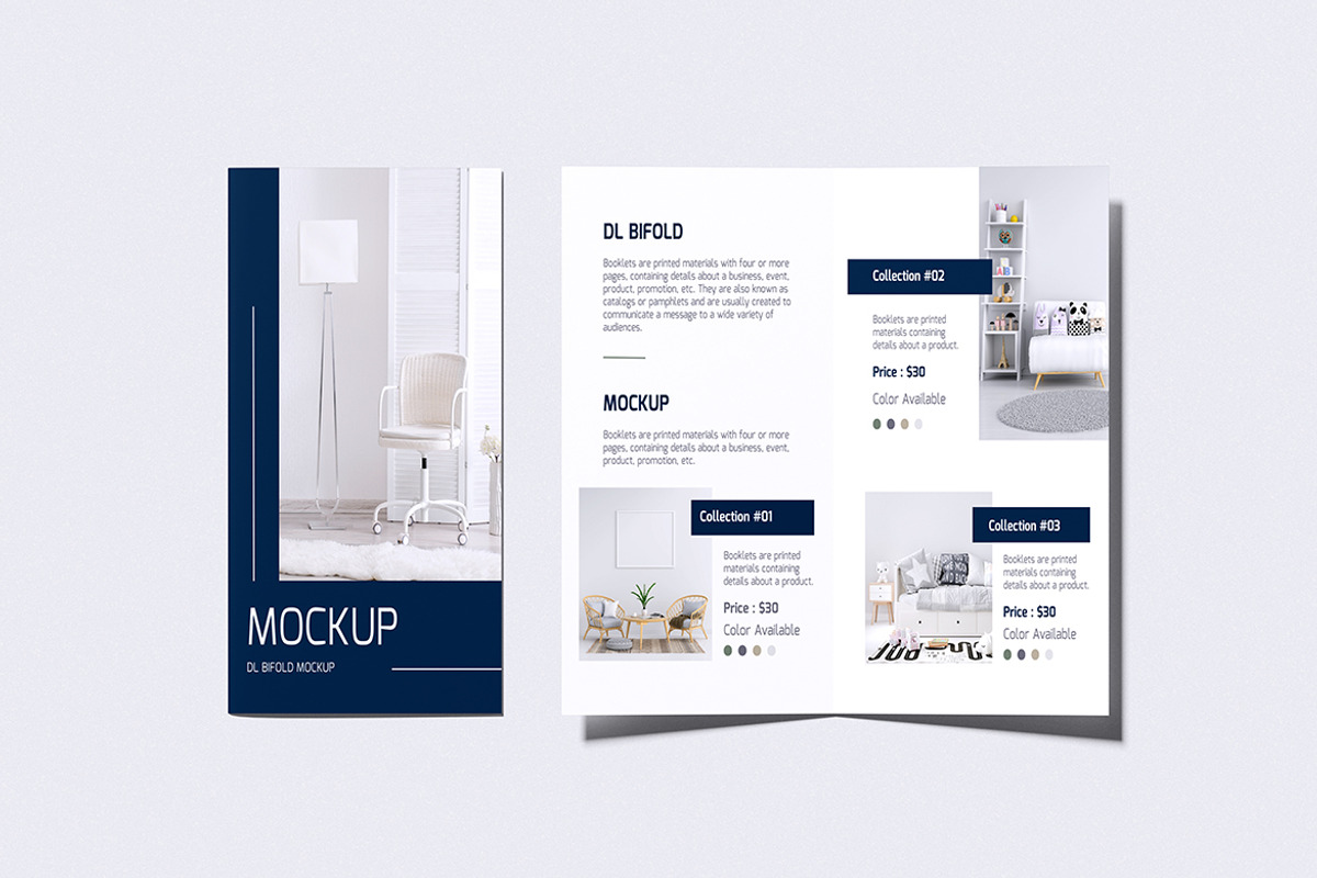 Dl Brochure Mockup, an Advertising Mockup by Twins_studio926 (Photo 3 of 5)