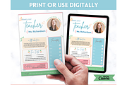 Meet the Teacher Template - Canva, a Templates & Theme by Templatables (Thumbnail 6 of 9)
