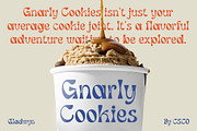 Gladwyn, a Sans Serif Font by Craft Supply Co. (Thumbnail 3 of 8)