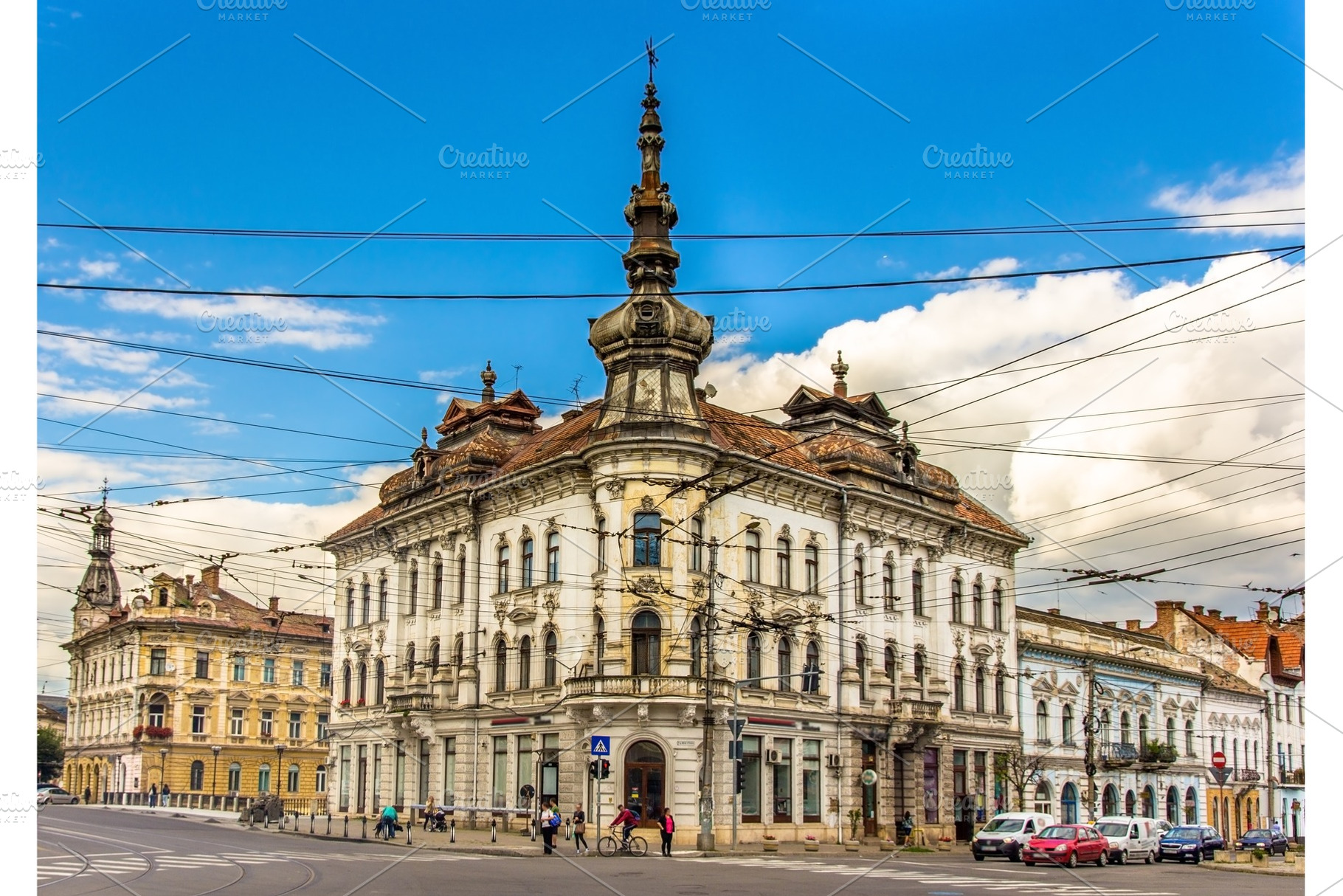 Palace of Babos in Cluj-Napoca - Romania, an Architecture Photo by Leonid Andronov