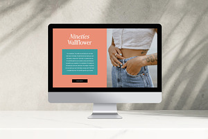 Retro Wix Website Template