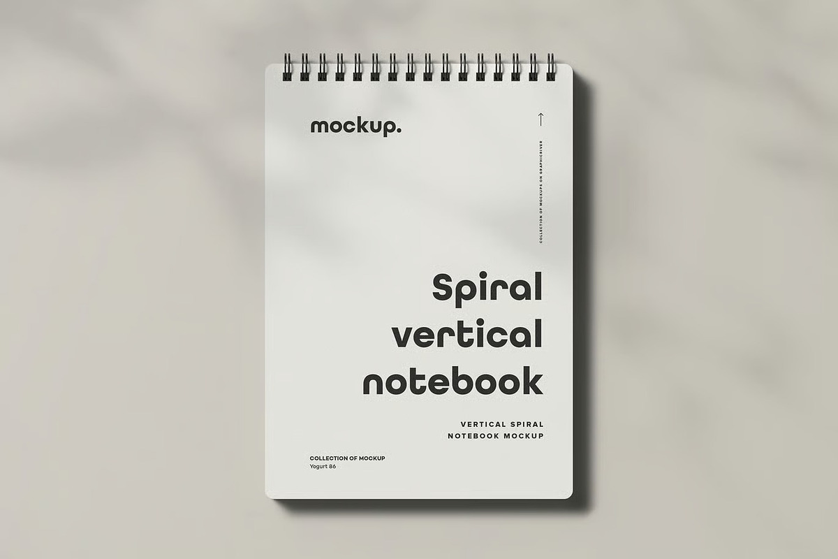 Spiral Notebook Mock-up